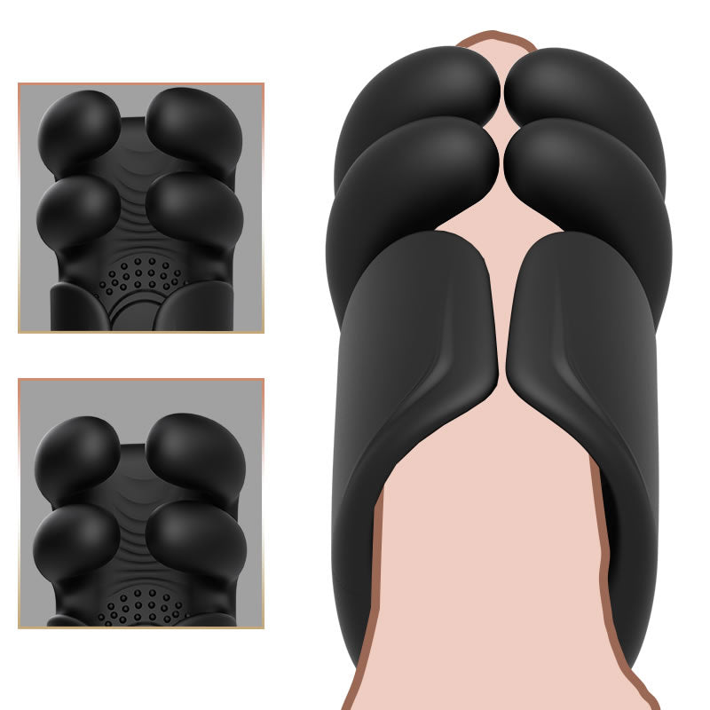 Automatische Vinger Pinchin & Beat voor Massage Therapie Penis Vibrator