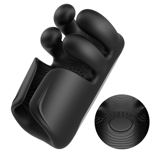 Dito automatico Pinchin & Beat per la terapia di massaggio Vibratore del pene