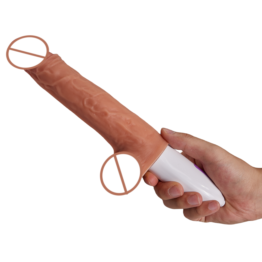4-in-1 multi-function dildo with 145 ° rotary suction cup