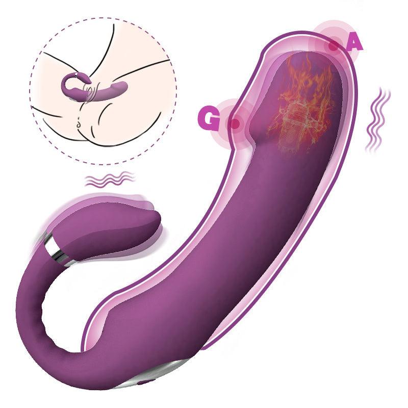 Ziehen Heizen Vibrator Multi-Punkt-Stimulation - Seekheart