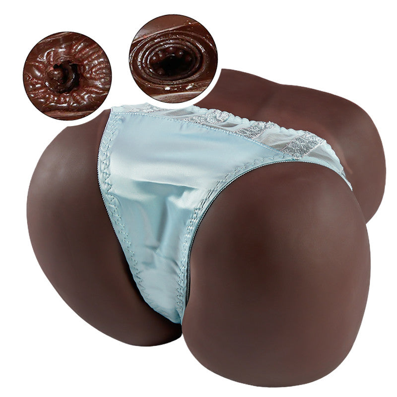 Mantou Brownish Noir 1:1 Masturbateur Réaliste 5 kg