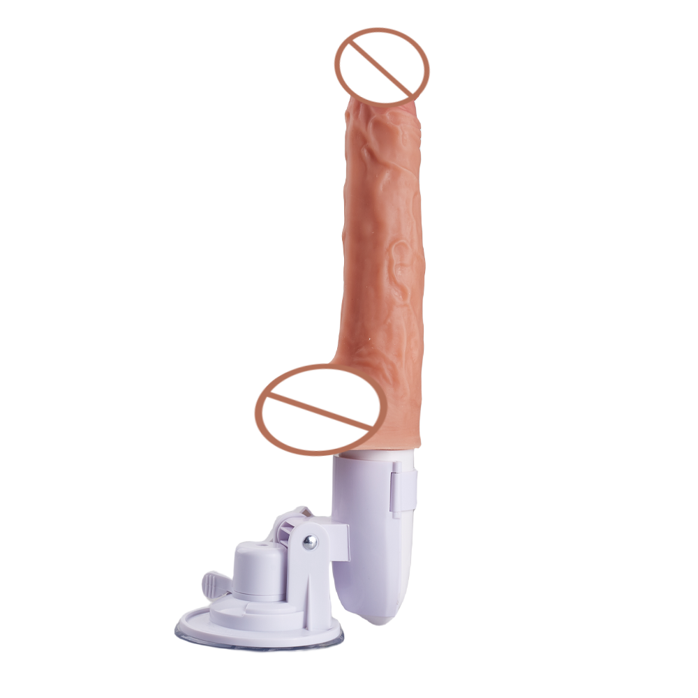 4-in-1 multi-function dildo with 145 &deg; rotary suction cup