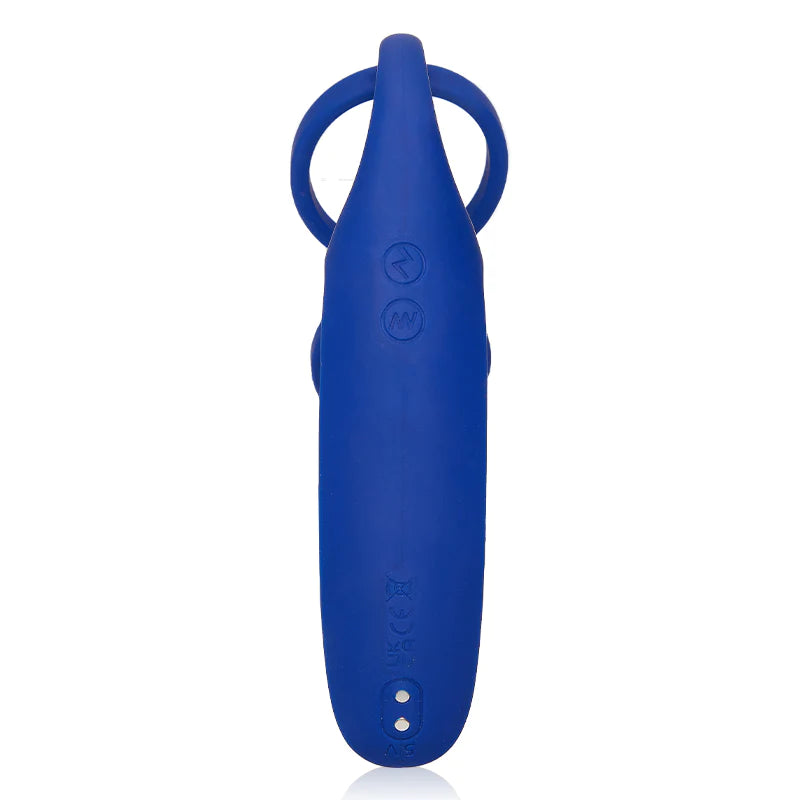 2 en 1 vibrador de próstata choque eléctrico