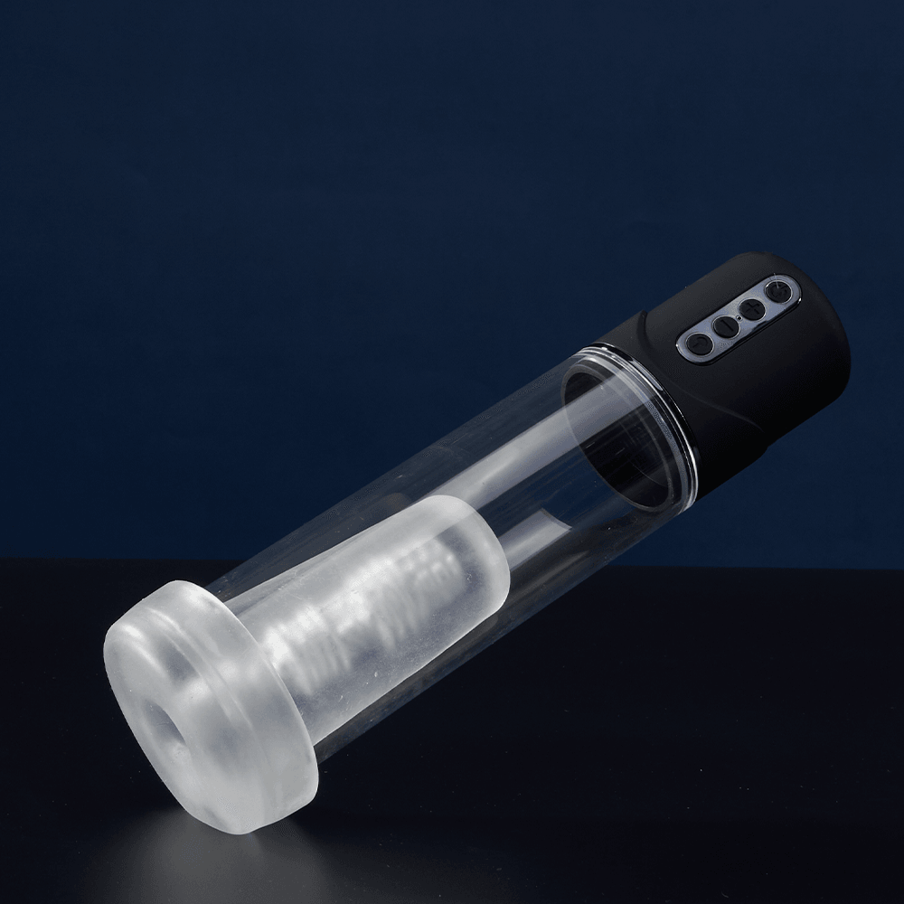 2 IN1 Penis Pump 6 Suction Modes Black Matte Texture YINGJUE Seekheart-EU 2 IN1 Penis Pump 6 Suction Modes Black Matte Texture YINGJUE Seekheart-EU