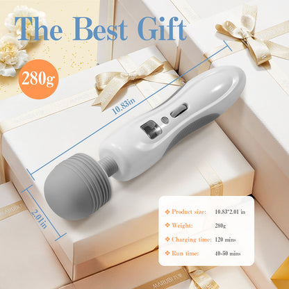 Magic wall massager with 8 vibrations 9 frequency